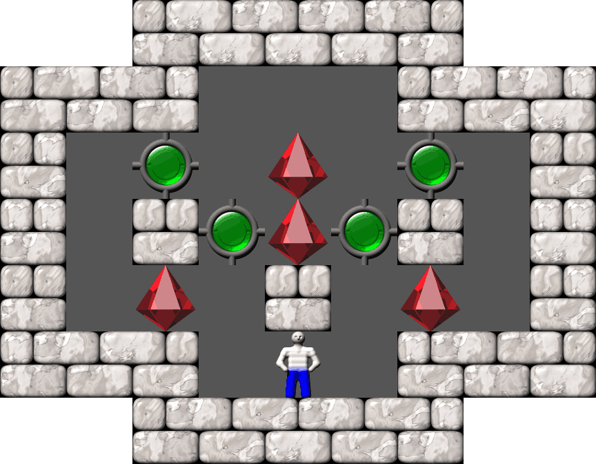 Sokoban Yoshio Murase's Hand-Made level 4